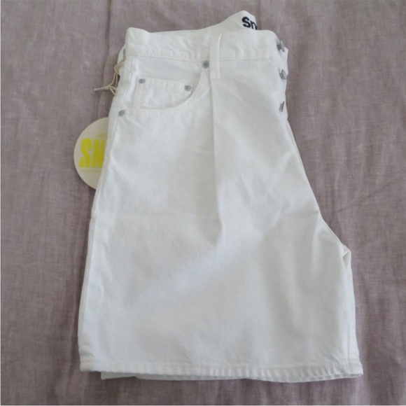 Mother Denim Sticky Rice Shorts, NWT - Picture 2 of 9